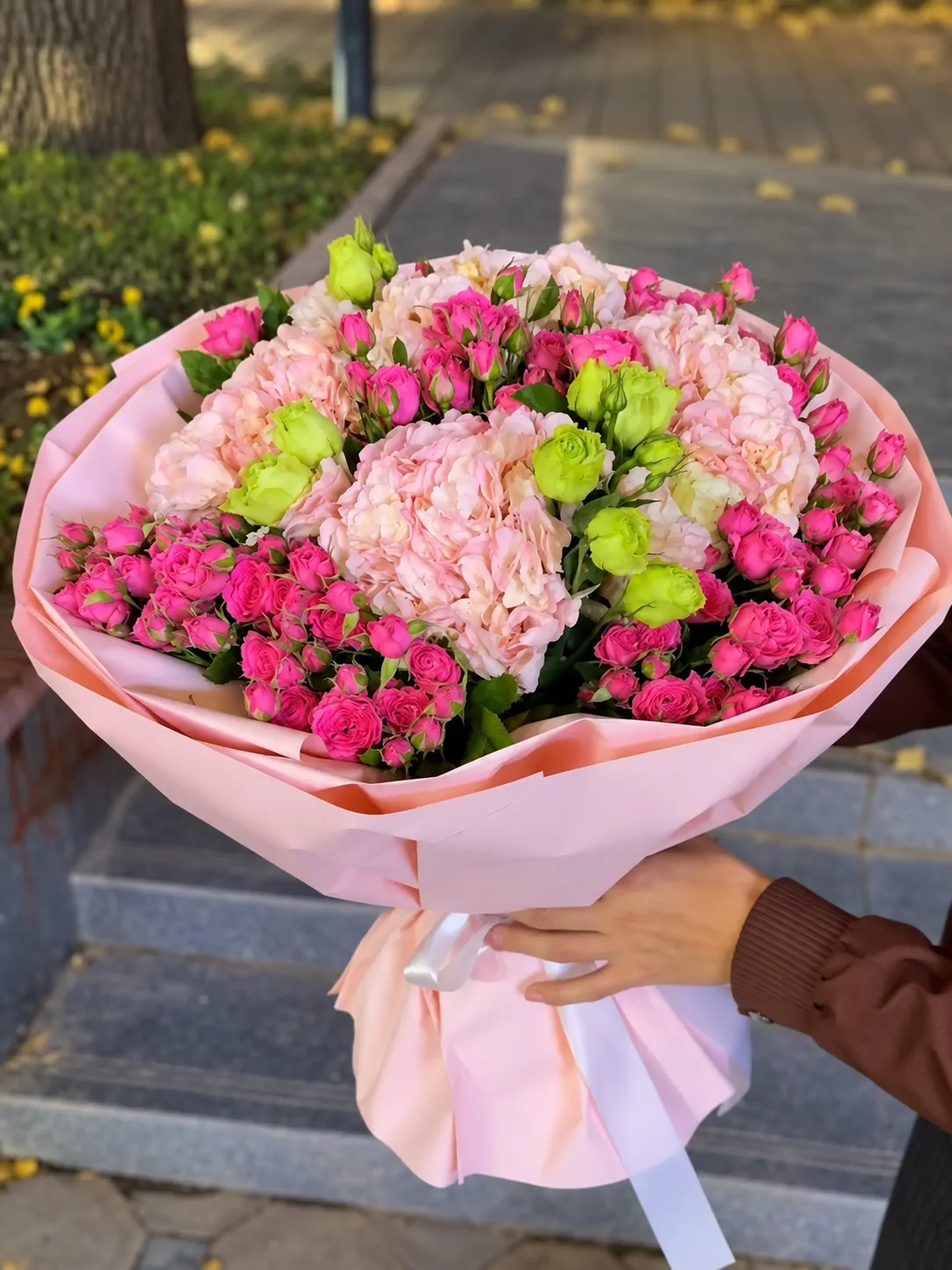 Розовый микс